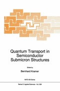 Cover: Quantum Transport in Semiconductor Submicron Structures - Springer