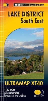 Abbildung von: Lake District South East Ultramap - Harvey Map Services Ltd