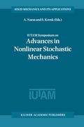 Cover: IUTAM Symposium on Advances in Nonlinear Stochastic Mechanics - Springer