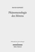 Bild: Ph&auml;nomenologie des H&ouml;rens - Mohr Siebeck