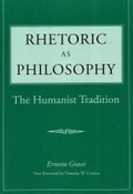 Cover: Rhetoric As Philosophy - Southern Illinois University Press