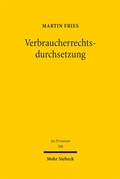 Bild: Verbraucherrechtsdurchsetzung - Mohr Siebeck