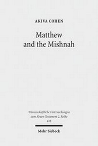 Abbildung von: Matthew and the Mishnah - Mohr Siebeck