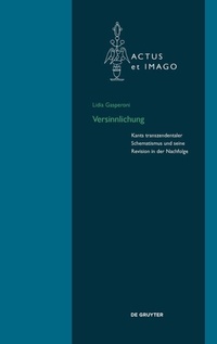 Abbildung von: Versinnlichung - De Gruyter