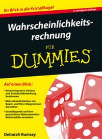 Abbildung von: Wahrscheinlichkeitsrechnung für Dummies - Wiley-VCH