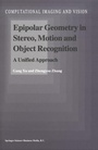 Cover: Epipolar Geometry in Stereo, Motion and Object Recognition - Springer