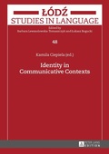 Cover: Identity in Communicative Contexts - Peter Lang Verlag