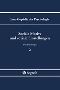 Cover: Soziale Motive und soziale Einstellungen - Hogrefe
