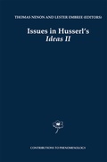 Cover: Issues in Husserl's Ideas II - Springer