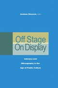 Cover: Off Stage/on Display - Stanford University Press