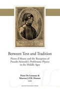 Cover: Between Text and Tradition - Leuven University Press
