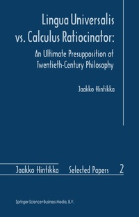 Enlarge image Cover: Lingua Universalis vs. Calculus Ratiocinator: - Springer