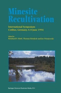 Cover: Minesite Recultivation - Springer