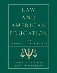 Abbildung von: Law and American Education - Rowman & Littlefield Education