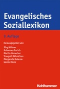 Cover: Evangelisches Soziallexikon - Kohlhammer