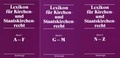 Cover: Lexikon f&uuml;r Kirchen- und Staatskirchenrecht / Lexikon f&uuml;r Kirchen- und Staatskirchenrecht, Band 1-3 - Brill | Sch&ouml;ningh