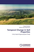Cover: Temporal Change in Soil Properties - LAP Lambert Academic Publishing
