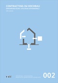 Cover: Contracting im Hochbau - vdf Hochschulverlag AG