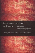 Cover: Engaging the Law in China - Stanford University Press