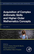 Cover: Acquisition of Complex Arithmetic Skills and Higher-Order Mathematics Concepts: Volume 3 - Academic Press