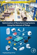 Cover: Optimization of Manufacturing Systems Using the Internet of Things - Academic Press