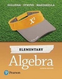 Abbildung von: Elementary Algebra - Pearson Education (US)