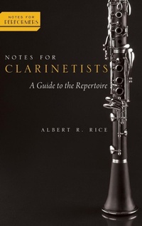 Enlarge image Cover: Notes for Clarinetists - Oxford University Press Inc
