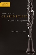 Cover: Notes for Clarinetists - Oxford University Press Inc