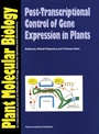 Cover: Post-Transcriptional Control of Gene Expression in Plants - Kluwer Academic Publishers