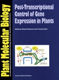 Cover: Post-Transcriptional Control of Gene Expression in Plants - Springer