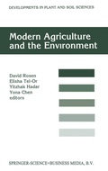 Cover: Modern Agriculture and the Environment - Kluwer Academic Publishers