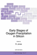 Cover: Early Stages of Oxygen Precipitation in Silicon - Springer
