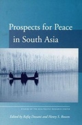 Cover: Prospects for Peace in South Asia - Stanford University Press