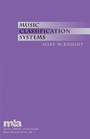 Cover: Music Classification Systems - Scarecrow Press