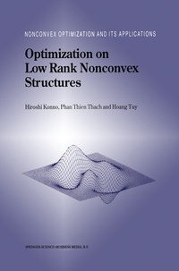 Abbildung von: Optimization on Low Rank Nonconvex Structures - Springer