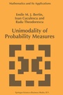 Cover: Unimodality of Probability Measures - Kluwer Academic Publishers