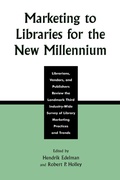 Cover: Marketing to Libraries for the New Millennium - Scarecrow Press