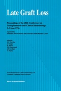 Cover: Late Graft Loss - Springer