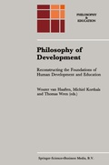 Cover: Philosophy of Development - Kluwer Academic Publishers