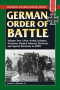 Cover: German Order of Battle - Rowman & Littlefield Publishers