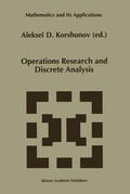 Bild: Operations Research and Discrete Analysis - Kluwer Academic Publishers