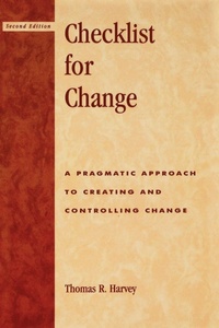 Enlarge image Cover: Checklist for Change - Rowman & Littlefield Education