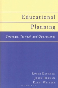 Enlarge image Cover: Educational Planning - Rowman & Littlefield Education