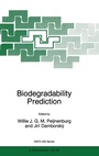 Cover: Biodegradability Prediction - Kluwer Academic Publishers