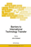 Cover: Barriers to International Technology Transfer - Springer