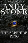 Cover: The Sapphire Ring - Book Six of the Seven Stones of Power - Fuzz Publishing