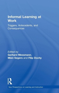 Enlarge image Cover: Informal Learning at Work - Routledge