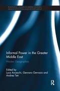 Cover: Informal Power in the Greater Middle East - Routledge