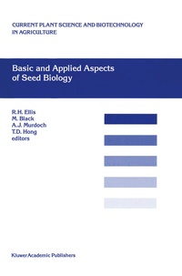 Enlarge image Cover: Basic and Applied Aspects of Seed Biology - Springer