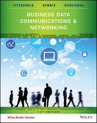 Enlarge image Cover: Business Data Communications and Networking - Wiley